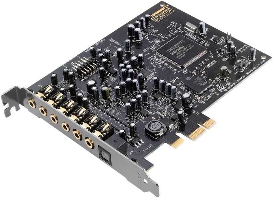 • Creative Sound Blaster Audigy Rx/7.1 звукова карта/PCI-e