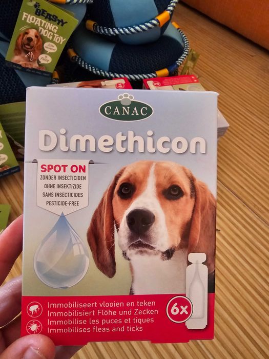 Канак Диметикон антипаразитни капки против бълхи и кърлежи