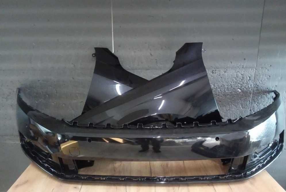 Bara fata cu 4 senzori, aripi VW Passat B7 10-14 Negru LC9X