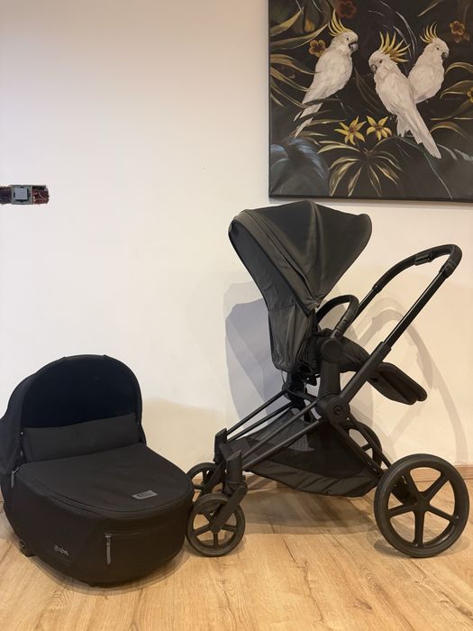 Cybex Priam 4.0 Sepia Black 2in1 + accesorii
