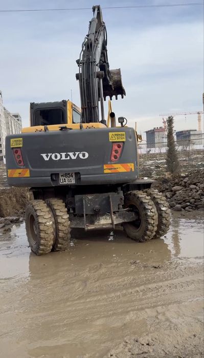 Услуга экскаватора.Ekskavator xizmati Volvo ew145