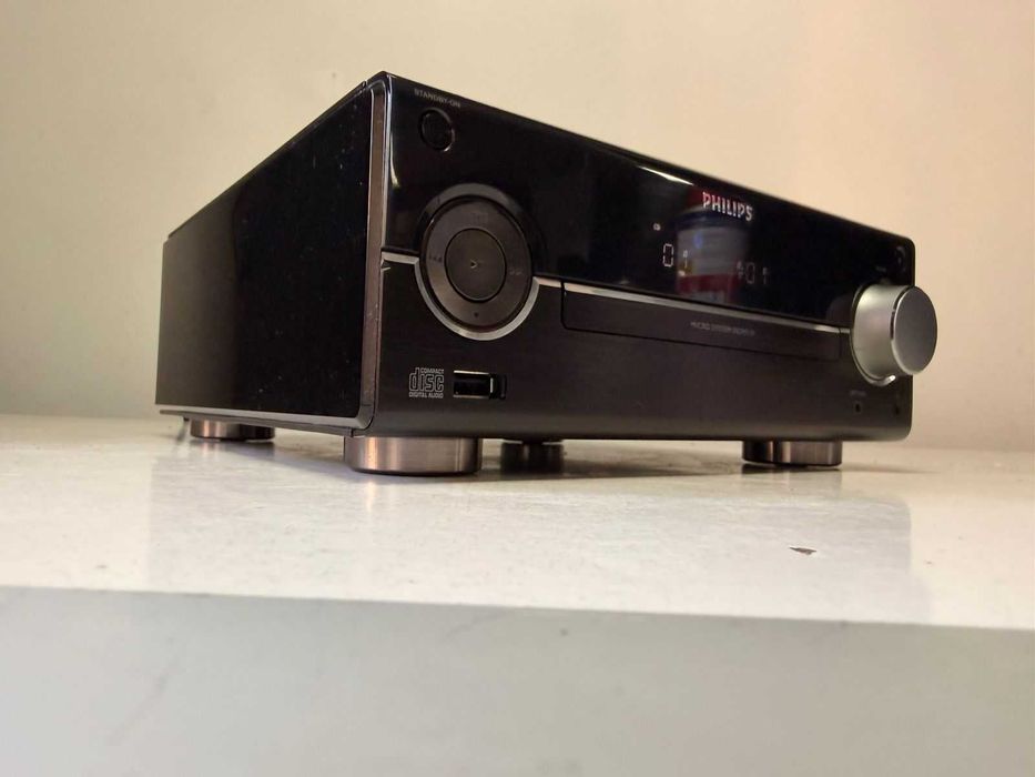 Amplificator Philips DCM713 USB CD MP3 Statie Mini 2x50W Aux RDS