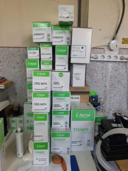 Diverse  tonere  pentru imprimante