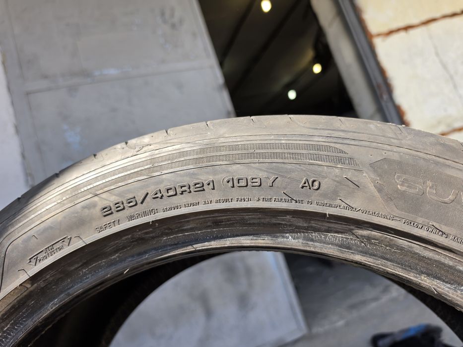 4 бр. летни гуми 285/40/21 GoodYear AO DOT 1923 5 mm