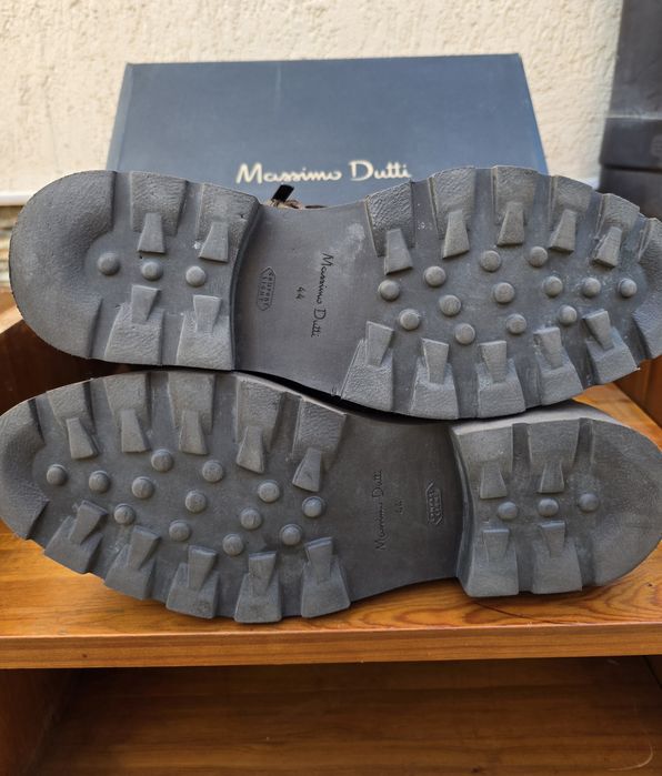 Massimo Dutti мъжки кожени обувки