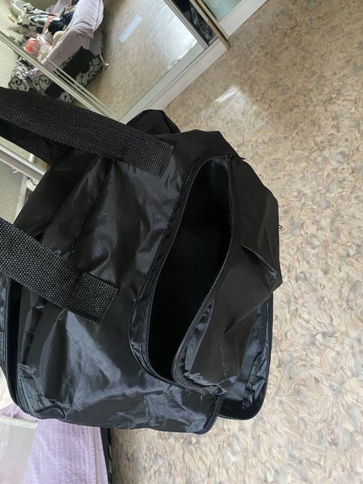 Сумка дорожная черная