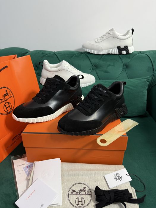 Adidasi Hermes piele naturala 100% Full Box colectie noua