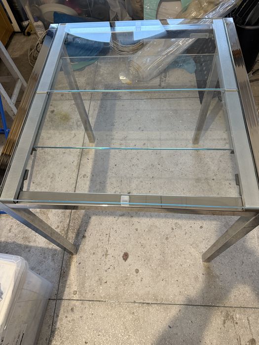 Masă sticlă extensibilă Glivarp