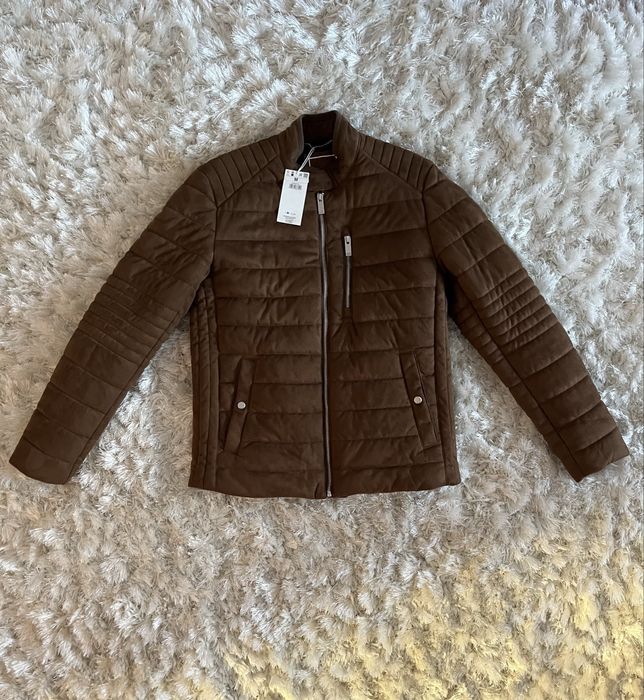 Geaca Fina Tip Piele Caprioara Marime M (noua/eticheta)