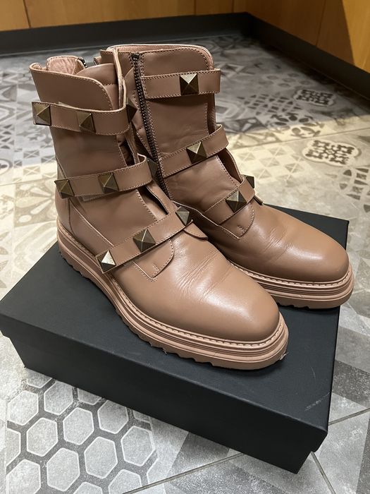 Боти от естествена кожа Musette