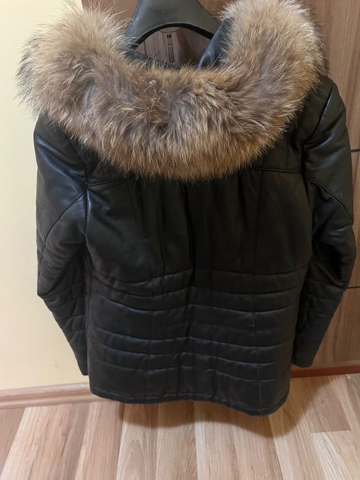 Дамско яке от естествена кожа ххл размер