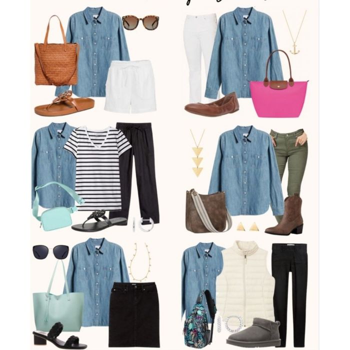 Дънкова риза Gap