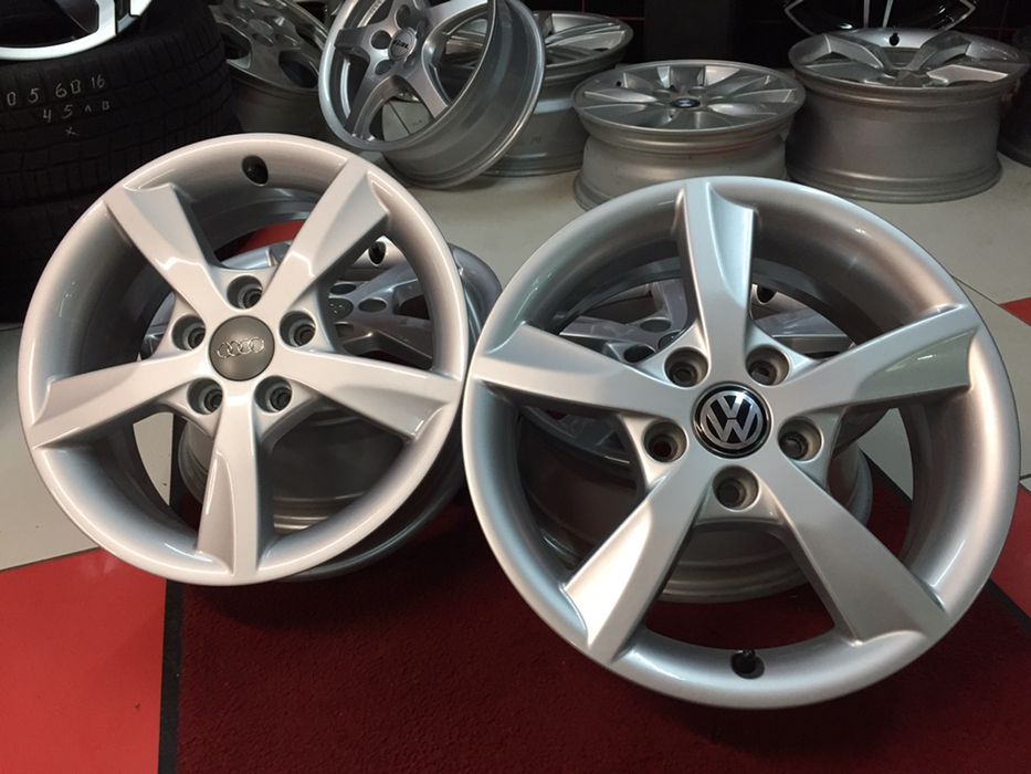 16ц Джанти 5x112 Audi VW Golf Passat Skoda Octavia Оригинални Нови
