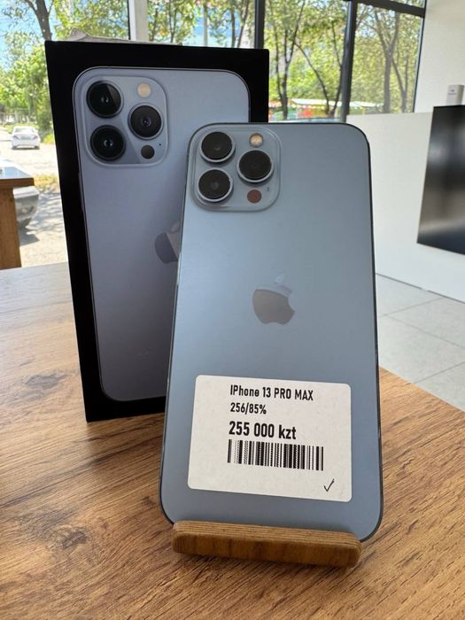 iPhone 13 Pro Max•256GB/85%SierraBlue Айфон 13 Про Макс•256гб/85%Көк
