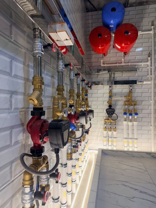 Сантехник монтаж отопления, тёплый пол, установка Двухконтурные  котлы