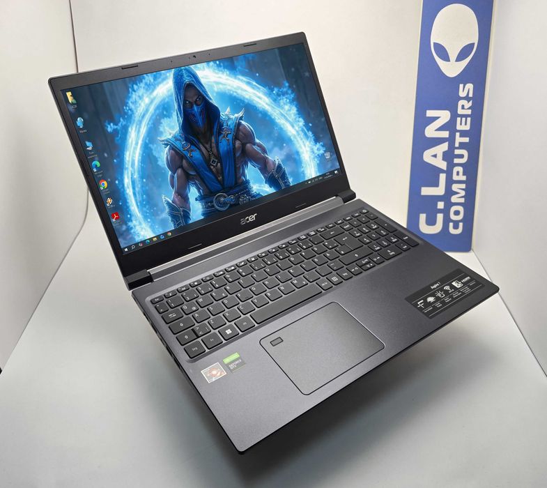 Acer Aspire 7 A715-41G  Ryzen 5 3550H/16GB/512SSD/GTX 1650-4GB/FHD/Подсветка