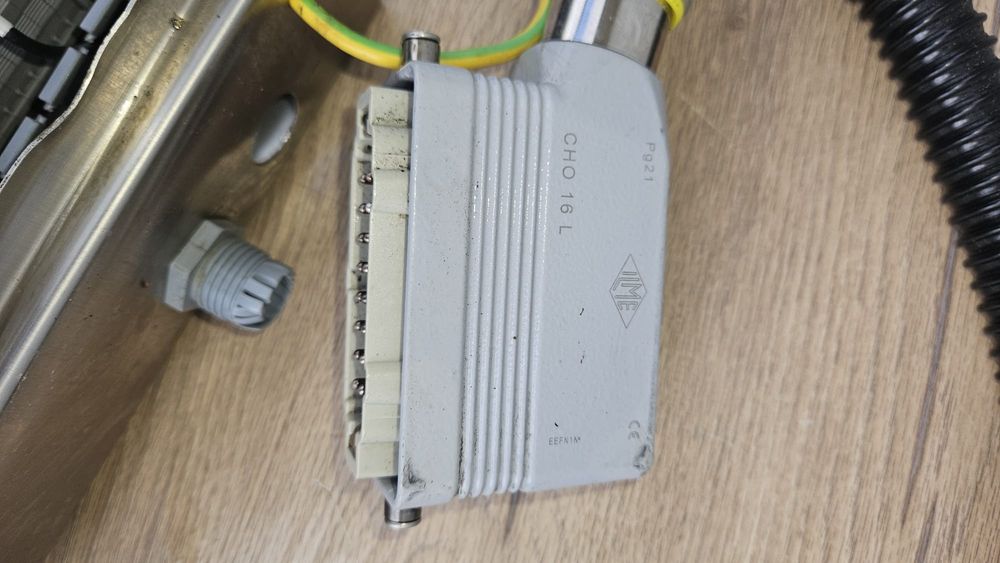 Cutie conexiuni inox pentru automatizări industriale + ILME / Harting 16 pini