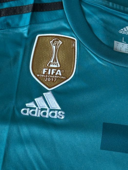 Tricou Real Madrid albastru 2018 cupa mondiala a cluburilor