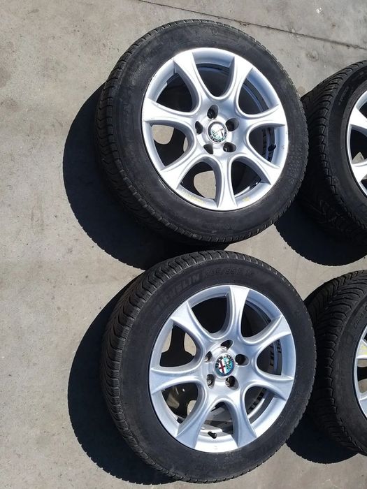 Set jante aliaj cu anvelope r16 205/55r16 alfa romeo giulietta 940 156093261
