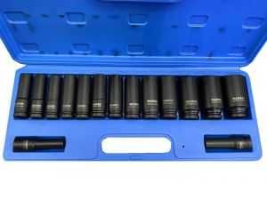 Вложки ударни 6-стенни 10-32мм к-т 15бр HAWEH