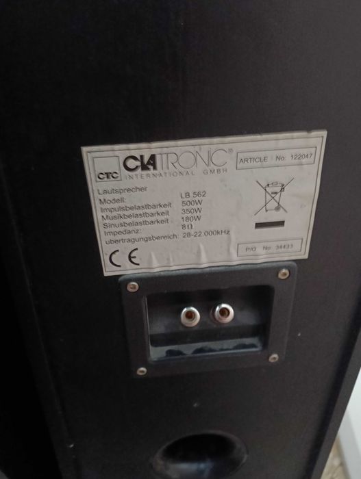 Boxe pasive clatronic
