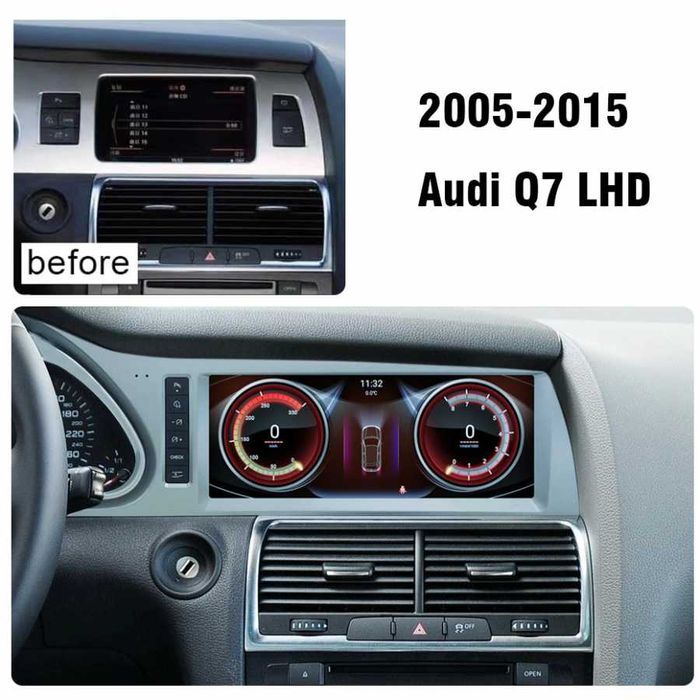 Navigatie Audi Q7,2005-2015,octa-core,4G+64GB,factura+garantie,10.2"