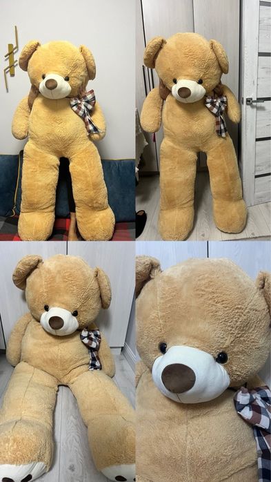 Плюшевый мишка большого размера