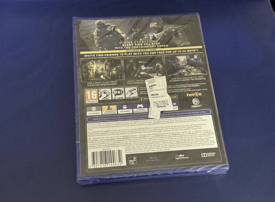 PS4 ЗАПЕЧАТАНА ИГРА Rainbow Six: Extraction PS 4 5 Play station игра