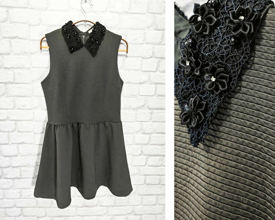 PRADA Оригинална рокля памук / коприна размер М