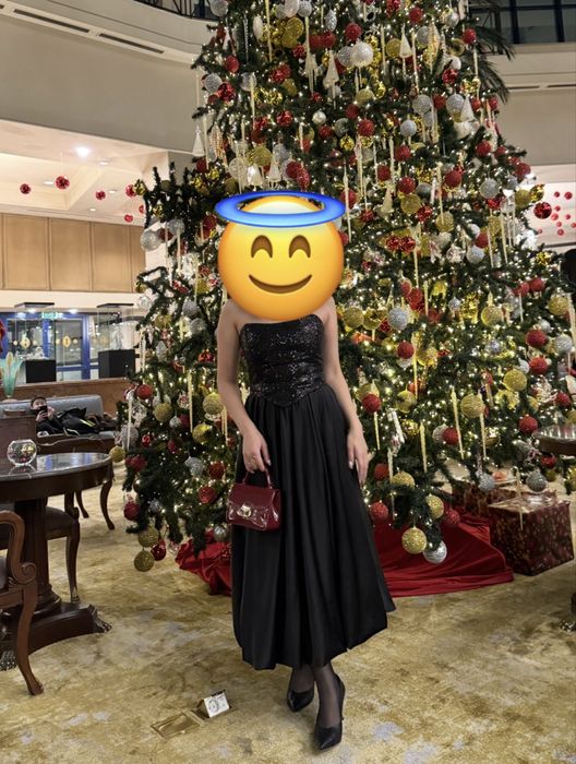 Атласная юбка баллон