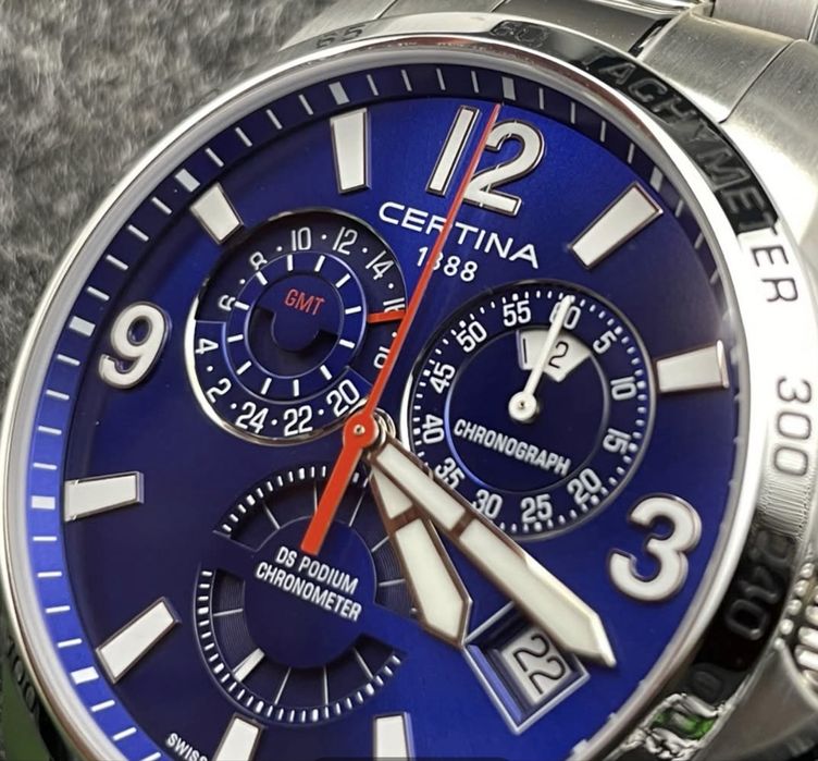 Certina DS Podium Chronograph GMT