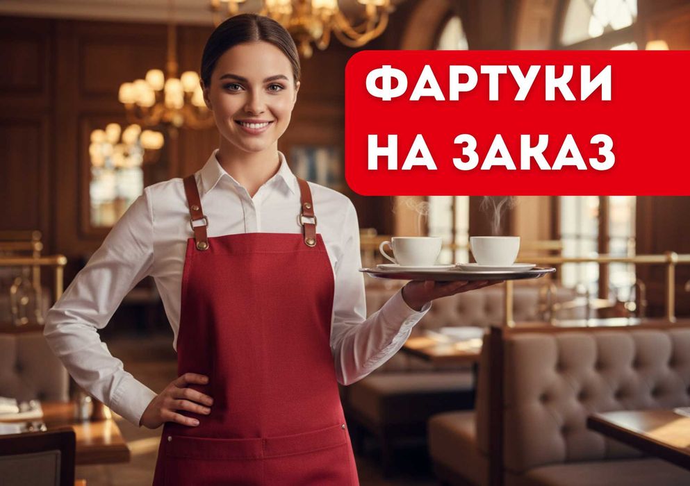 Фартуки на заказ | Пошив для ресторанов и кафе