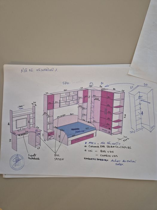 Mobila dormitor copii