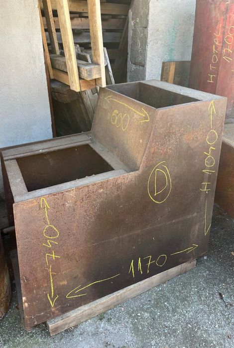 Godin / soba metalica din tabla groasa