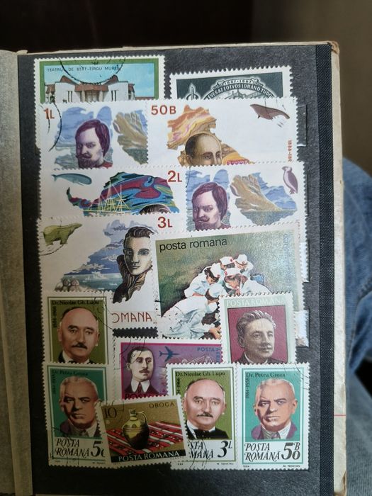 Lot timbre romanesti