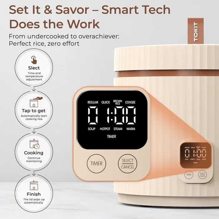 Уред за варене на ориз Tokit, Оризоварка