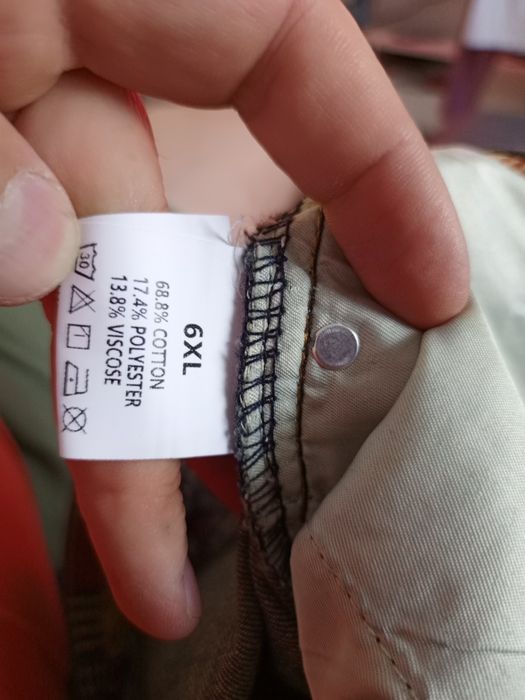 Продавам дънкови къси панталони 6ХЛ