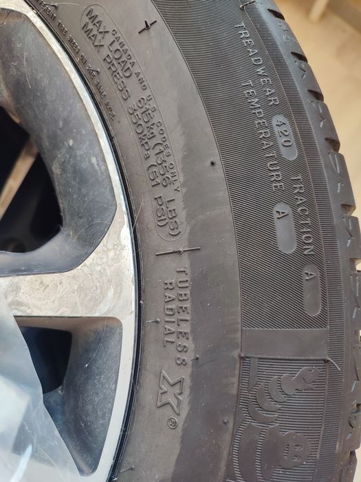 Шины Michelin с дисками 195/65-15