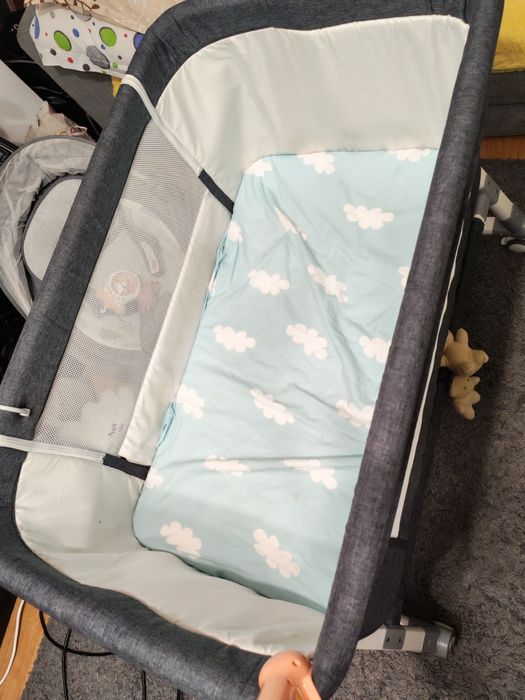 Pătuț co-sleeper folosit 7 luni
