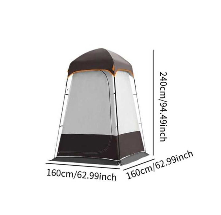 Преносима къмпинг палатка за душ и преобличане, 240/160/160см., Nomad Bath