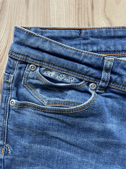 SUPERDRY skinny Bermuda/дамски къси дънки W32