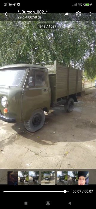 Uaz 3303  yuk bortli   yili 1990  dokumentlari joyida Gaz metan  3ta