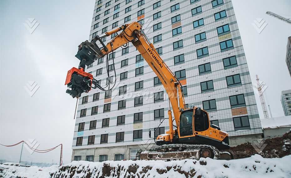 Вибропогружатель для экскаватора CAT 330/336