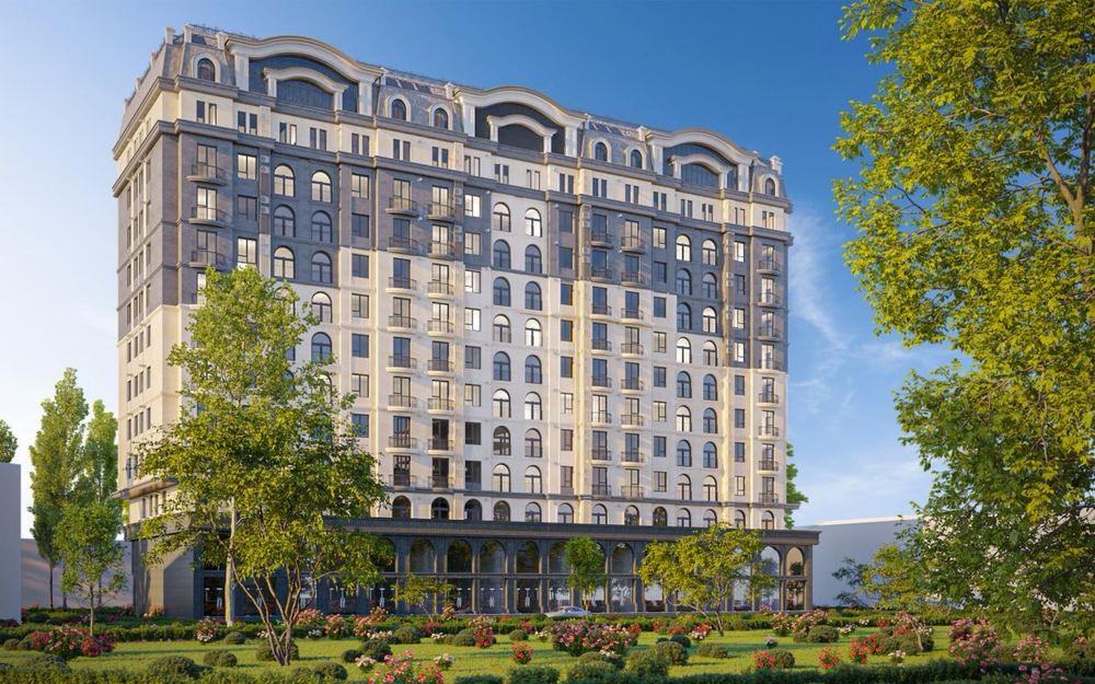 Продается 3- комнатная квартира в Яккасарайском районе, коробка