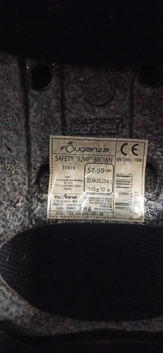 Tocă echitatie Fouganza mărimea 57-59 maro