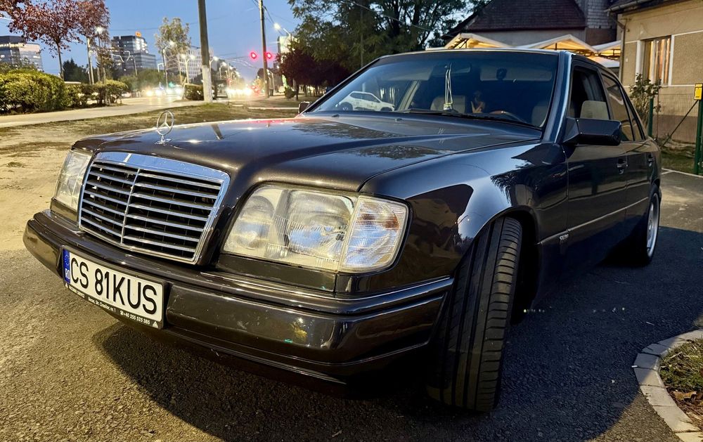 Mercedes-Benz W124 Mașina este doar pt pasionați!