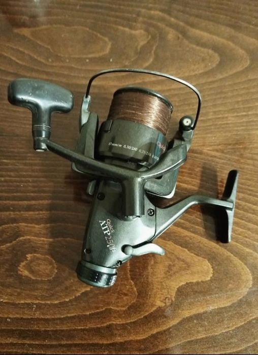 Mulinetă DAM Quick ATP 250 fs echipată cu fir Trabucco 0.30 mm