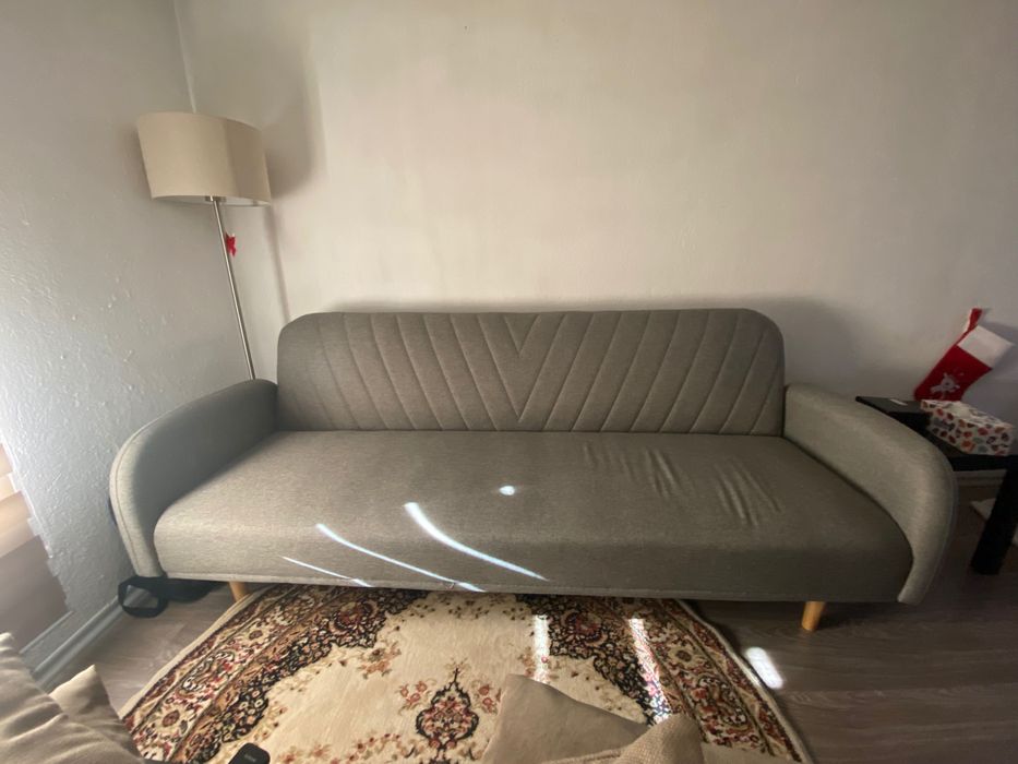 Диван триместен разтегателен