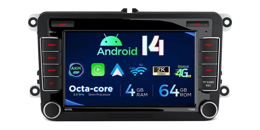 Navigatii VW, Skoda,Seat 8 GB Ram 12 GB ram 2 k  xtrons, teyes