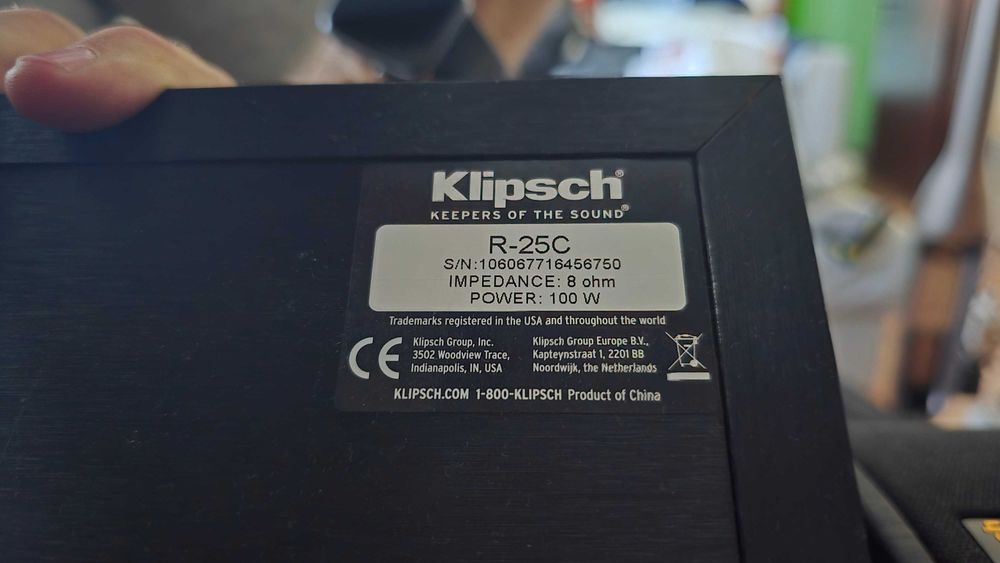 5.1 аудио система за домашно кино Klipsch R-28F, R-14S, R-25C, Denon AVR X2200W, Dali Subwoofer E-12F